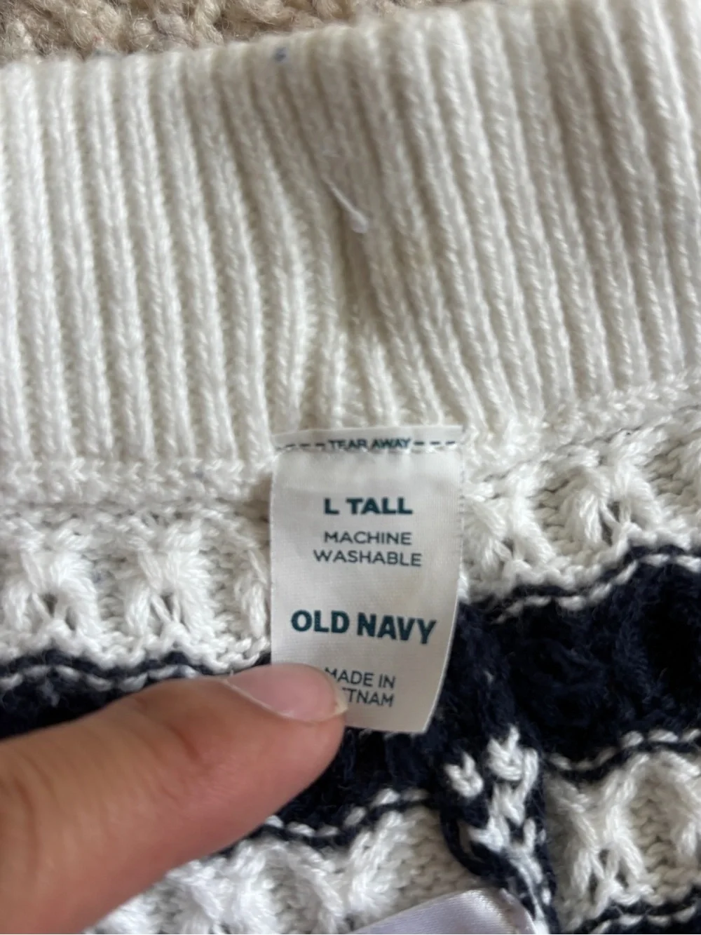 Old Navy Navy White Striped Short sleeves top - shorts matching Set ladies Ltall
